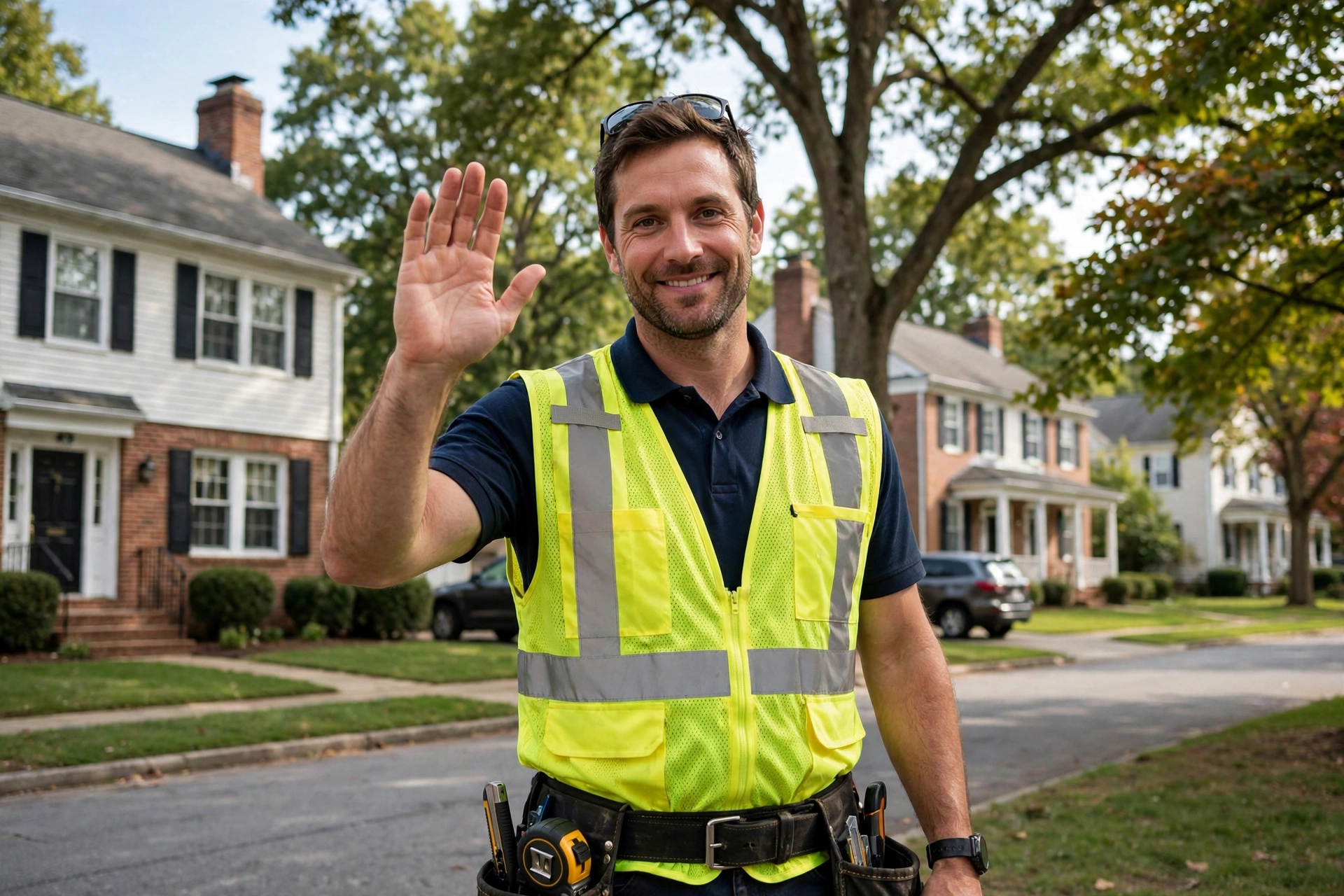 Friendly roofing inspector from Roof Inspection Authority in Severn, MD